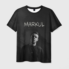 Мужская футболка 3D с принтом MARKUL , 100% полиэфир | прямой крой, круглый вырез горловины, длина до линии бедер | depression | gang | great | green | markul | park | маркул