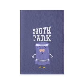 Обложка для паспорта матовая кожа с принтом South Park Полотенчико , натуральная матовая кожа | размер 19,3 х 13,7 см; прозрачные пластиковые крепления | south park | баттерс | кайл | кени | кеннет | кенни | мультик | саус парк | стэнли | эрик | южный парк