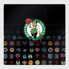 Магнитный плакат 3Х3 с принтом Boston Celtics (1) , Полимерный материал с магнитным слоем | 9 деталей размером 9*9 см | ball | basketball | boston celtics | sport | streetball | баскетбол | бостон селтикс | мяч | нба | спорт | стритбол