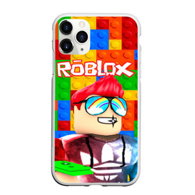 Чехол для iPhone 11 Pro матовый с принтом ROBLOX [3] , Силикон |  | box | lego | minecraft | roblox | роблокс