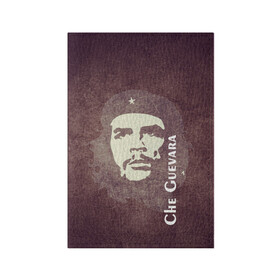 Обложка для паспорта матовая кожа с принтом Че Гевара , натуральная матовая кожа | размер 19,3 х 13,7 см; прозрачные пластиковые крепления | Тематика изображения на принте: che guevara | исторические личности | революция | че гевара