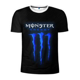Мужская футболка 3D спортивная с принтом MONSTER ENERGY (Z) , 100% полиэстер с улучшенными характеристиками | приталенный силуэт, круглая горловина, широкие плечи, сужается к линии бедра | Тематика изображения на принте: black monster | bmx | claw | cybersport | energy | monster | monster energy | moto | motocross | race | sport | киберспорт | когти | монстер энерджи | монстр | мото | мотокросс | ралли | скейтбординг | спорт | т | энергия