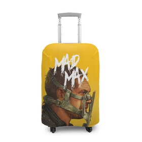 Чехол для чемодана 3D с принтом Mad Max , 86% полиэфир, 14% спандекс | двустороннее нанесение принта, прорези для ручек и колес | mad max | mad max fury road | безумный макс | мад макс | мед макс мэд макс