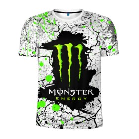 Мужская футболка 3D спортивная с принтом MONSTER ENERGY (Z) , 100% полиэстер с улучшенными характеристиками | приталенный силуэт, круглая горловина, широкие плечи, сужается к линии бедра | black monster | bmx | claw | cybersport | energy | monster | monster energy | moto | motocross | race | sport | киберспорт | когти | монстер энерджи | монстр | мото | мотокросс | ралли | скейтбординг | спорт | то | энергия