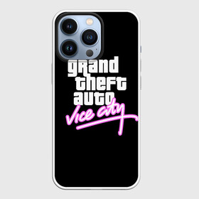 Чехол для iPhone 13 Pro с принтом GTA VICE CITY | ГТА ВАЙ СИТИ ,  |  | grand theft auto | grove street | grove street 4 life | gta | gta 4 | gta 5 | gta sa | gta v | samp | san andreas | грув стрит | игры | самп | сан андреас