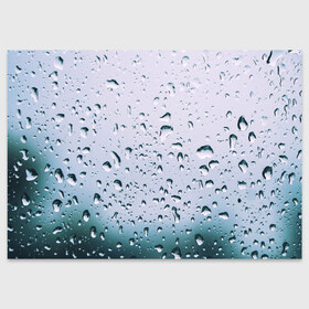 Поздравительная открытка с принтом Капли окно стекло дождь серо , 100% бумага | плотность бумаги 280 г/м2, матовая, на обратной стороне линовка и место для марки
 | абстракция | блики | боке | брызги | вечер | вода | градиент | дача | дождь | капли | капли на стекле | лес | лето | мрачно | окно | природа | роса | свет | силуэты | симметрия | текстура | темный | фото