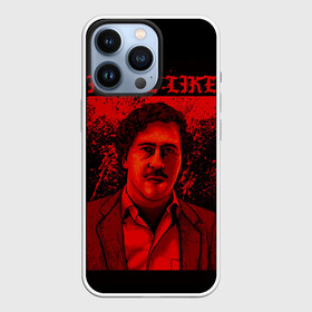 Чехол для iPhone 13 Pro с принтом Пабло (I feel Like Escobar) ,  |  | Тематика изображения на принте: барон | вещество | власть | глюк | дурман | зависимость | игла | кайф | кофеин | любовь | мак | морф | пабло | флекс | хайп