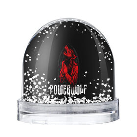 Снежный шар с принтом POWERWOLF , Пластик | Изображение внутри шара печатается на глянцевой фотобумаге с двух сторон | Тематика изображения на принте: hardcore | metal | music | powerwolf | punk | rock | волки | метал | музыка | панк | рок