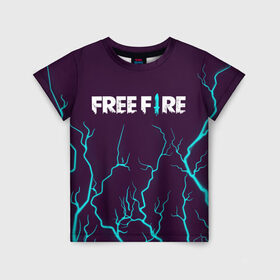 Детская футболка 3D с принтом FREE FIRE / ФРИ ФАЕР , 100% гипоаллергенный полиэфир | прямой крой, круглый вырез горловины, длина до линии бедер, чуть спущенное плечо, ткань немного тянется | afth | ahb | ahbafth | fire | fps | free | freefire | garena | logo | master | mobile | online | акуу | акууашку | ашку | гарена | игра | игры | лого | логотип | логотипы | мастер | мобильная | нож | онлайн | символ | символы | фаер | фире | фпс 