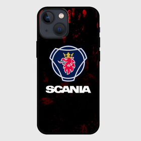 Чехол для iPhone 13 mini с принтом Scania ,  |  | Тематика изображения на принте: scania | автобус | грузовик | дальнобой | дальнобойщик | лев | скания | фура | шведское авто