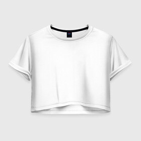 Женская футболка Crop-top 3D с принтом INTROVERT , 100% полиэстер | круглая горловина, длина футболки до линии талии, рукава с отворотами | Тематика изображения на принте: 