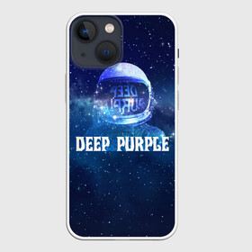 Чехол для iPhone 13 mini с принтом Deep Purple Whoosh ,  |  | Тематика изображения на принте: 2020 | cover | deep | galaxy | hard | logo | metal | music | new album | purple | rock | space | whoosh | дип | звезды | космонавт | космос | легендарная | легендарный | лого | метал | музыка | новый альбом | обложка | пепл | перпл | рок |