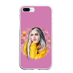 Чехол для iPhone 7Plus/8 Plus матовый с принтом Билли Айлиш / Billie Eilish , Силикон | Область печати: задняя сторона чехла, без боковых панелей | billie | billie eilish | eilish | айлиш | билли | билли айлиш