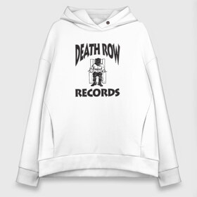 Женское худи Oversize хлопок с принтом Death Row Records , френч-терри — 70% хлопок, 30% полиэстер. Мягкий теплый начес внутри —100% хлопок | боковые карманы, эластичные манжеты и нижняя кромка, капюшон на магнитной кнопке | death row | dr dre | hip hop | rap | snoop dogg