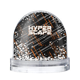 Снежный шар с принтом Hyper Scape. , Пластик | Изображение внутри шара печатается на глянцевой фотобумаге с двух сторон | esport | games | hyper scape | twitch | игроки | игролюбители | игроманы | игры | киберспорт | королевская битва | корона | твич | хупер скайп | хупер скайпе