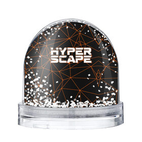 Снежный шар с принтом Hyper Scape. , Пластик | Изображение внутри шара печатается на глянцевой фотобумаге с двух сторон | esport | games | hyper scape | twitch | игроки | игролюбители | игроманы | игры | киберспорт | королевская битва | корона | твич | хупер скайп | хупер скайпе