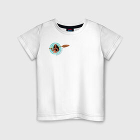 Детская футболка хлопок с принтом Daughter of the Sea , 100% хлопок | круглый вырез горловины, полуприлегающий силуэт, длина до линии бедер | moana | vdzajul