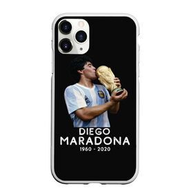 Чехол для iPhone 11 Pro Max матовый с принтом Diego Maradona , Силикон |  | Тематика изображения на принте: 10 | 1960 | 2020 | argentina | barcelona | diego | football | legend | leo | lionel | maradona | messi | retro | rip | soccer | аргентина | барселона | бога | диего | легенда | лионель | марадона | месси | мяч | ретро | рука | форма | футбол