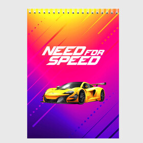 Скетчбук с принтом NEED FO SPEED , 100% бумага
 | 48 листов, плотность листов — 100 г/м2, плотность картонной обложки — 250 г/м2. Листы скреплены сверху удобной пружинной спиралью | carbon | heat | hot pursuit | most wanted | need for speed | payback. | shift | underground 2 | unleashed | жажда скорости