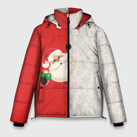 Мужская зимняя куртка 3D с принтом Селфи Деда Мороза , верх — 100% полиэстер; подкладка — 100% полиэстер; утеплитель — 100% полиэстер | длина ниже бедра, свободный силуэт Оверсайз. Есть воротник-стойка, отстегивающийся капюшон и ветрозащитная планка. 

Боковые карманы с листочкой на кнопках и внутренний карман на молнии. | christmas | merry christmas | дед мороз | ёлка | зима | мороз | новый год | подарок | праздник | рождество | с новым годом | санта клаус | селфи | снегурочка | снежинки
