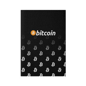 Обложка для паспорта матовая кожа с принтом БИТКОИН | BITCOIN (Z) , натуральная матовая кожа | размер 19,3 х 13,7 см; прозрачные пластиковые крепления | Тематика изображения на принте: binance coin | bitcoin | blockchain | btc | cardano | crypto | ethereum | litecoin | polkadot | tether | xrp | биткоин | блокчейн | валюта | деньги | криптовалюта | майнер | майнинг | цифровая валюта | цифровое золото | эфир