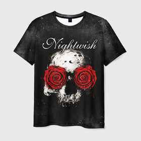 Мужская футболка 3D с принтом NIGHTWISH , 100% полиэфир | прямой крой, круглый вырез горловины, длина до линии бедер | metal | nightwish | tarja turunen | метал | музыка | найтвиш | рок | симфо метал | тарья турунен