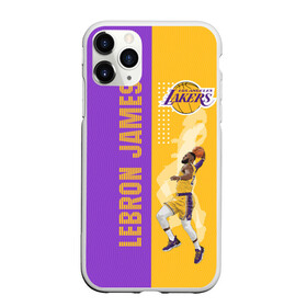 Чехол для iPhone 11 Pro Max матовый с принтом Леброн NBA , Силикон |  | basketball | lakers | lebron | media | nba | toplanding | баскетболл | леброн | лейкерс | лого баскетбольных клубов | лос анджелес | нба