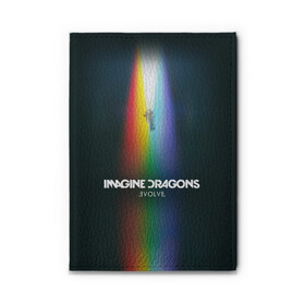 Обложка для автодокументов с принтом Imagine Dragons Evolve , натуральная кожа |  размер 19,9*13 см; внутри 4 больших “конверта” для документов и один маленький отдел — туда идеально встанут права | Тематика изображения на принте: believer | dan reynolds | dragons | evolve | imagine | indie | pop | rock | имежин дрэгонс | инди | поп | рок