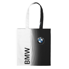 Шоппер 3D с принтом Black and White. BMW , 100% полиэстер | Плотность: 200 г/м2; Размер: 34×35 см; Высота лямок: 30 см | auto | black | bmw | buddhism | car | cars | club | drift | dualism | germany | power | road | strength | tuning | white | yang | yin | авто | автомобиль | автопром | белое | бмв | буддизм | германия | гонки | дорога | дуализм | инь | лого | машина | мощь