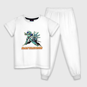 Детская пижама хлопок с принтом Battletech Comics , 100% хлопок |  брюки и футболка прямого кроя, без карманов, на брюках мягкая резинка на поясе и по низу штанин
 | battle tech | battletech | game | games | батл тех | батлтеч | игра | игры | мех | мехи | роботы