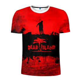Мужская футболка 3D спортивная с принтом Island of blood , 100% полиэстер с улучшенными характеристиками | приталенный силуэт, круглая горловина, широкие плечи, сужается к линии бедра | dead island | game | games | zombi | zomby | апокалепсис | апокалипсис | вуфв шыдфтв | дэд исланд | зомби | игра | игры | мертвый остров
