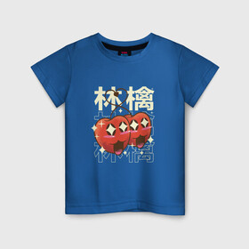 Детская футболка хлопок с принтом Японские кавайные яблоки , 100% хлопок | круглый вырез горловины, полуприлегающий силуэт, длина до линии бедер | Тематика изображения на принте: anime | apple | apples | art | cute | fruit | fruits | japan | japanese | kanji | kawaii | love | manga | алфавит | аниме | арт | в японском стиле | кандзи | красные яблоки | любовь | манга | милота | сердечко | сердце | фрукты | яблоко