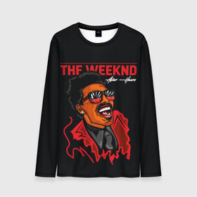 Мужской лонгслив 3D с принтом The Weeknd - After Hours , 100% полиэстер | длинные рукава, круглый вырез горловины, полуприлегающий силуэт | blinding lights | music | pop | star boy | the weekend | the weeknd | музыка | уикенд