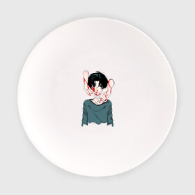 Тарелка с принтом Yoon Bum , фарфор | диаметр - 210 мм
диаметр для нанесения принта - 120 мм | Тематика изображения на принте: anime | killing stalking | manhwa | oh sangwoo | аниме | манга | манхва