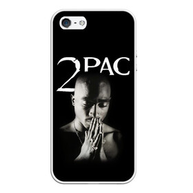 Чехол для iPhone 5/5S матовый с принтом TUPAC , Силикон | Область печати: задняя сторона чехла, без боковых панелей | 2pac | black | gangsta | hip hop | legend | music | rap | shakur | tupac | usa | гангстер | музыка | рэп | сша | тупак | хип хоп | шакур