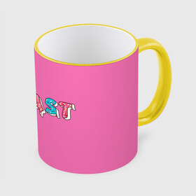 Кружка с принтом Mr Beast Donut (Pink edition) , керамика | ёмкость 330 мл | arts | mr beast | mrbeast | youtube | арты | блогеры | мистер бист | прикольные надписи | ютуб | ютуберы