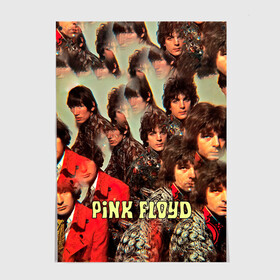 Постер с принтом The Piper at the Gates of Dawn - Pink Floyd , 100% бумага
 | бумага, плотность 150 мг. Матовая, но за счет высокого коэффициента гладкости имеет небольшой блеск и дает на свету блики, но в отличии от глянцевой бумаги не покрыта лаком | Тематика изображения на принте: pink floyd | pinkfloyd | альбом | арт | артрок | дэвид гилмор | пинк флойд | пинкфлойд | прогрессивный | психоделический | ричард райт | роджер уотерс | рок группа | сид барретт | симфонический | спэйс | эйсид