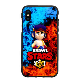 Чехол для iPhone XS Max матовый с принтом ФЭНГ БРАВЛ СТАРС FANG BRAWL STARS ОГОНЬ , Силикон | Область печати: задняя сторона чехла, без боковых панелей | Тематика изображения на принте: 2022 | brawl | brawl stars | brawler | fang | stars | боец | бравл старс | бравлер | брол старс | год тигра | мобильная игра | новый | фанг | фэнг | фэнк | хроматик | хроматические | хроматический боец