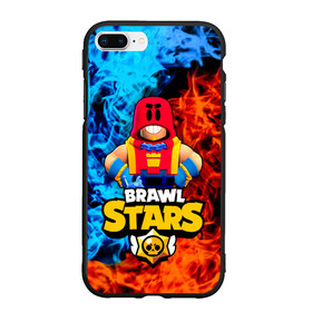 Чехол для iPhone 7Plus/8 Plus матовый с принтом ГРОМ БРАВЛ СТАРС GROM BRAWL STARS ОГОНЬ , Силикон | Область печати: задняя сторона чехла, без боковых панелей | Тематика изображения на принте: brawl | brawl stars | brawler | grom | stars | боец | бравл старс | бравлер | брол старс | гром | мобильная игра | новый | хроматик | хроматические | хроматический боец | эпич