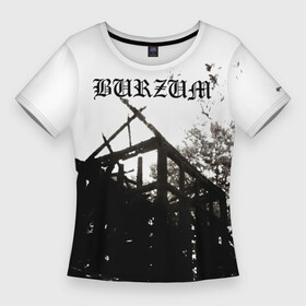 Женская футболка 3D Slim с принтом Burzum  Aske ,  |  | burz | burzum | byelobog | cymophane | darkthrone | deathlike silence | mayhem | misanthropy | old funeral | блэк метал | бурзум | бурзун | варг викернес | дарк эмбиент | метал | тьма