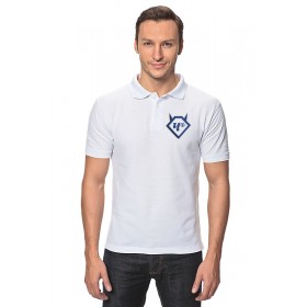 classic_polo_shirt с принтом ФК Чертаново ,  |  | Тематика изображения на принте: 