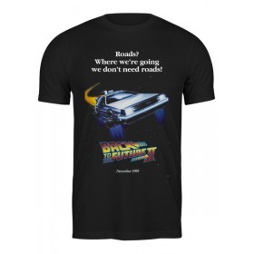 Мужская футболка с принтом Back To The Future II ,  |  | Тематика изображения на принте: 