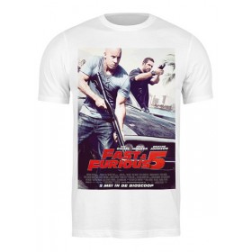 Мужская футболка с принтом Fast Furious / Форсаж ,  |  | 