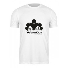 Мужская футболка с принтом Street Workout ,  |  | Тематика изображения на принте: 