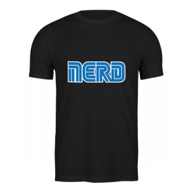 Мужская футболка с принтом Nerd (Sega) ,  |  | Тематика изображения на принте: 