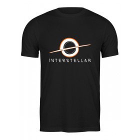 Мужская футболка с принтом Интерстеллар (Interstellar) ,  |  | 