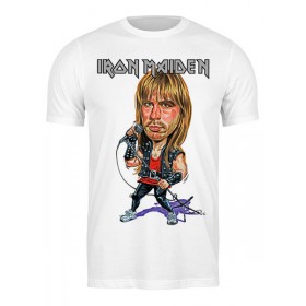 Мужская футболка с принтом Iron Maiden Band ,  |  | 