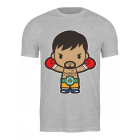 Мужская футболка с принтом Мэнни Пакьяо (Pacman) ,  |  | 