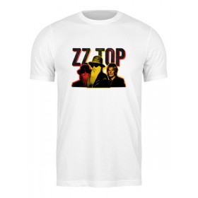 Мужская футболка с принтом ZZ Top ,  |  | 