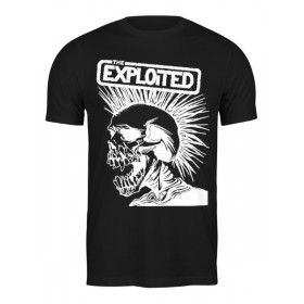 Мужская футболка с принтом The Exploited ,  |  | Тематика изображения на принте: 
